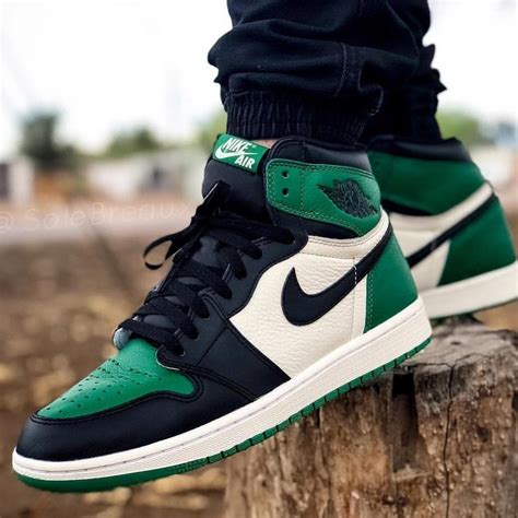 jordans nike groen